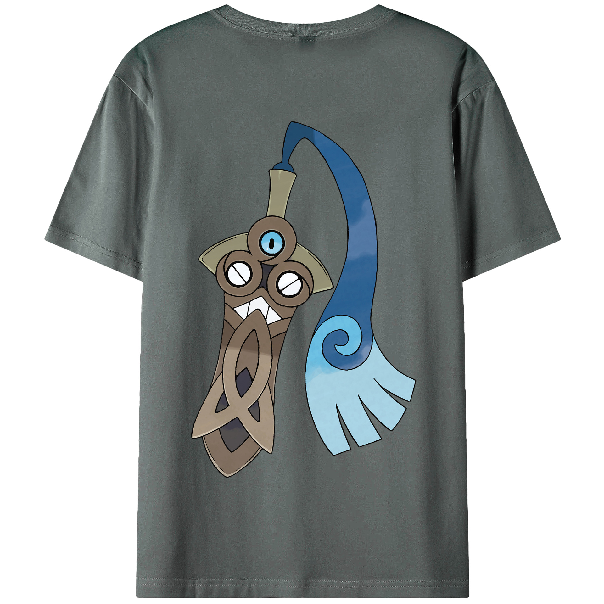 （画像用） ポケットモンスター Pokémon 綿100％半袖Tシャツ（背面プリント）